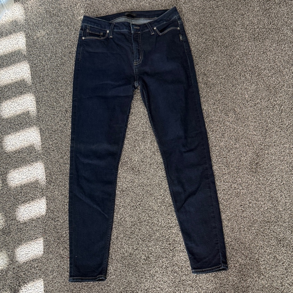 Silver Jeans Women's Dark Blue Skinny Jeans